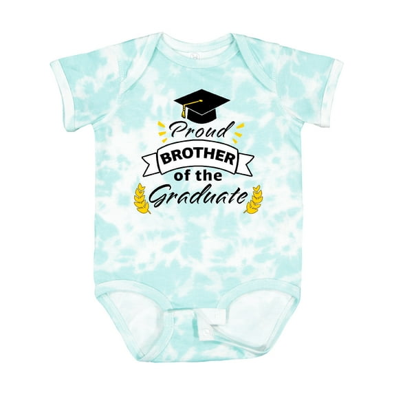 Inktastic Proud Brother of the Graduate-family Graduation Boys or Girls Baby Bodysuit