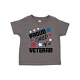 thumbnail image 1 of Inktastic Proud Child of a Veteran Veterans Day Boys or Girls Toddler T-Shirt, 1 of 5