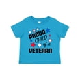 thumbnail image 1 of Inktastic Proud Child of a Veteran Veterans Day Boys or Girls Toddler T-Shirt, 1 of 5