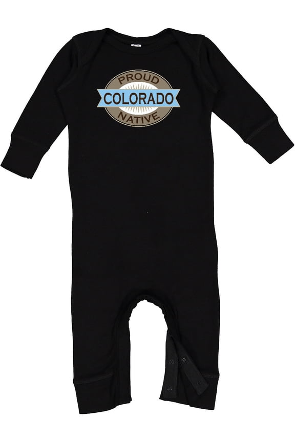 Proud Colorado Native Baby Romper Coveralls