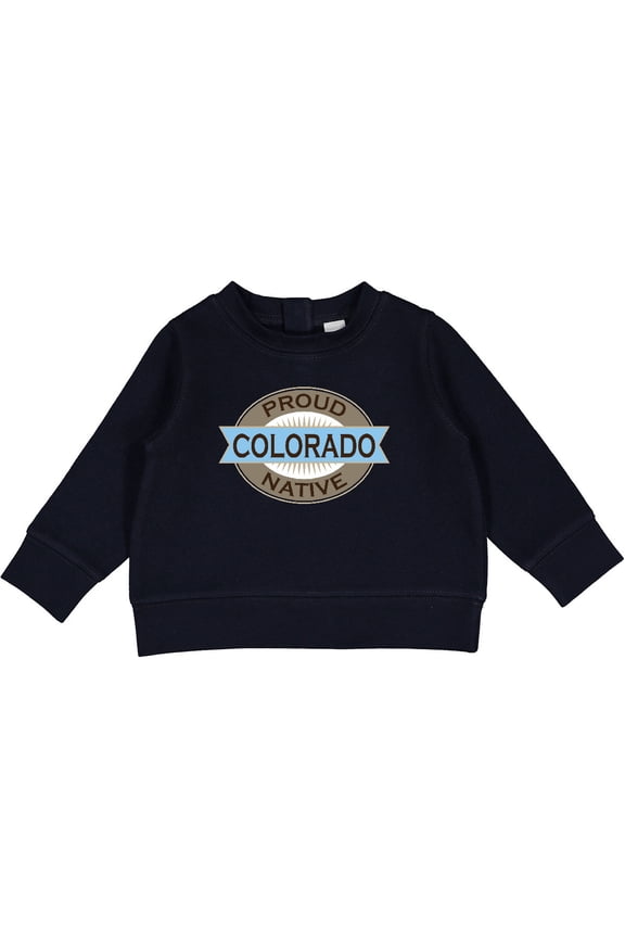 Proud Colorado Native Baby Sweatshirt