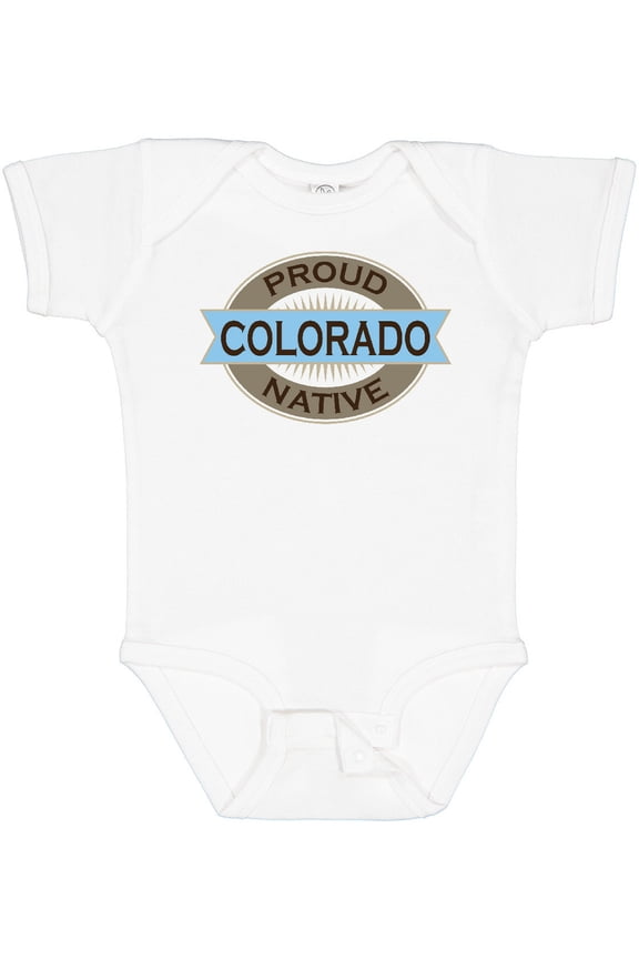 Proud Colorado Native Boys or Girls Baby Bodysuit