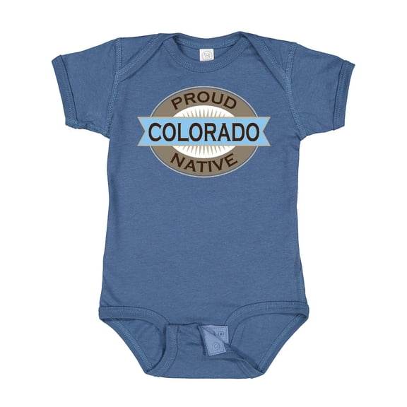 Inktastic Proud Colorado Native Boys or Girls Baby Bodysuit