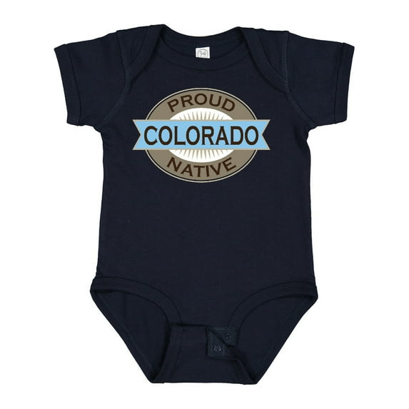 Inktastic Proud Colorado Native Boys or Girls Baby Bodysuit