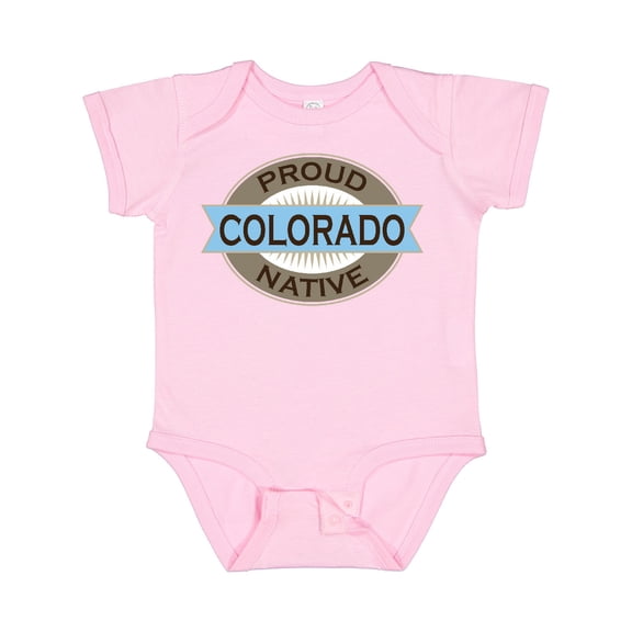 Inktastic Proud Colorado Native Boys or Girls Baby Bodysuit