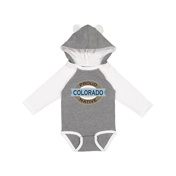 Inktastic Proud Colorado Native Boys or Girls Long Sleeve Baby Bodysuit