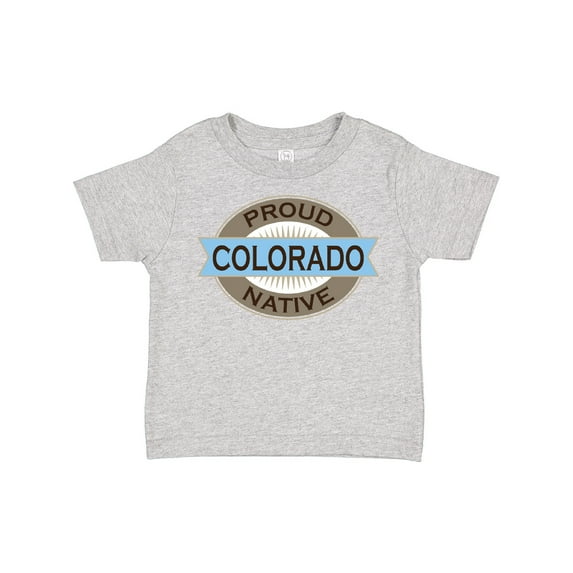 Inktastic Proud Colorado Native Boys or Girls Toddler T-Shirt