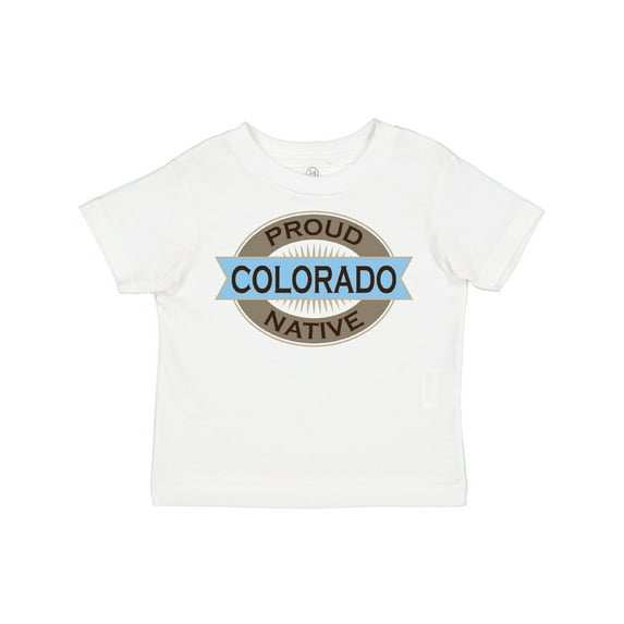 Inktastic Proud Colorado Native Boys or Girls Toddler T-Shirt