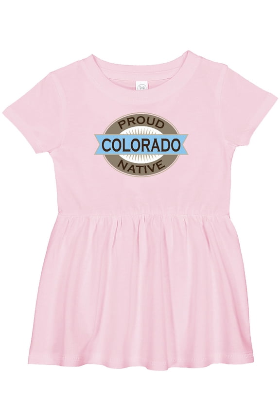 Proud Colorado Native Girls Baby Dress