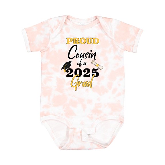 Inktastic Proud Cousin of a 2025 Grad Boys or Girls Baby Bodysuit