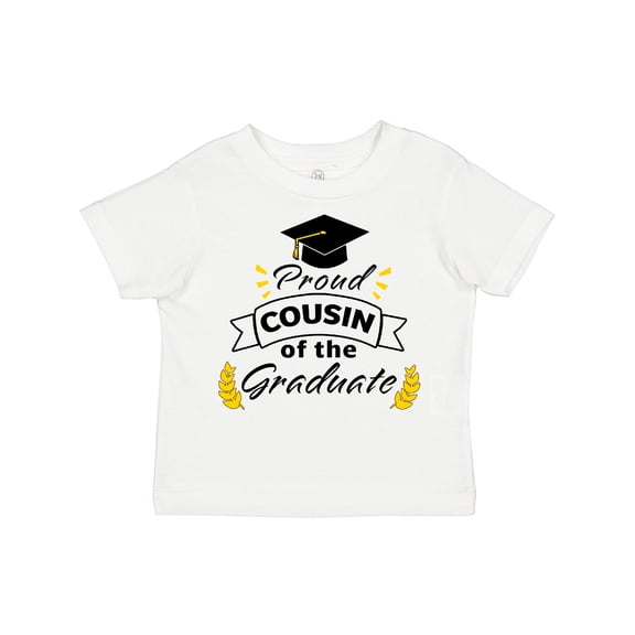 Inktastic Proud Cousin of the Graduate-Family Graduation Boys or Girls Toddler T-Shirt