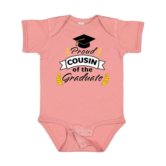 Inktastic Proud Cousin of the Graduate-family Graduation Boys or Girls Baby Bodysuit