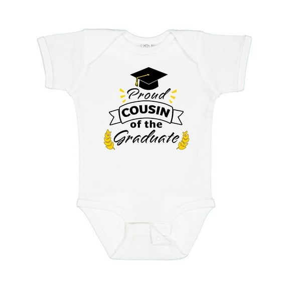 Inktastic Proud Cousin of the Graduate-family Graduation Boys or Girls Baby Bodysuit
