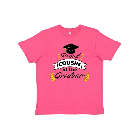Inktastic Proud Cousin of the Graduate-family Graduation Youth T-Shirt