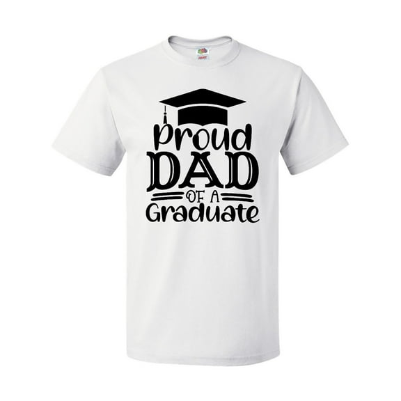 Inktastic Proud Dad of a Graduate with Graduation Cap T-Shirt