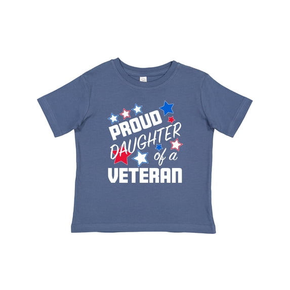 Inktastic Proud Daughter of a Veteran Veterans Day Girls Baby T-Shirt