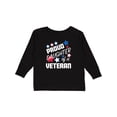 thumbnail image 1 of Inktastic Proud Daughter of a Veteran Veterans Day Girls Long Sleeve Toddler T-Shirt, 1 of 5