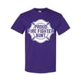 thumbnail image 1 of Inktastic Proud Firefighter Aunt Wht T-Shirt, 1 of 5
