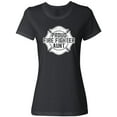 thumbnail image 1 of Inktastic Proud Firefighter Aunt WHT Women's T-Shirt, 1 of 5