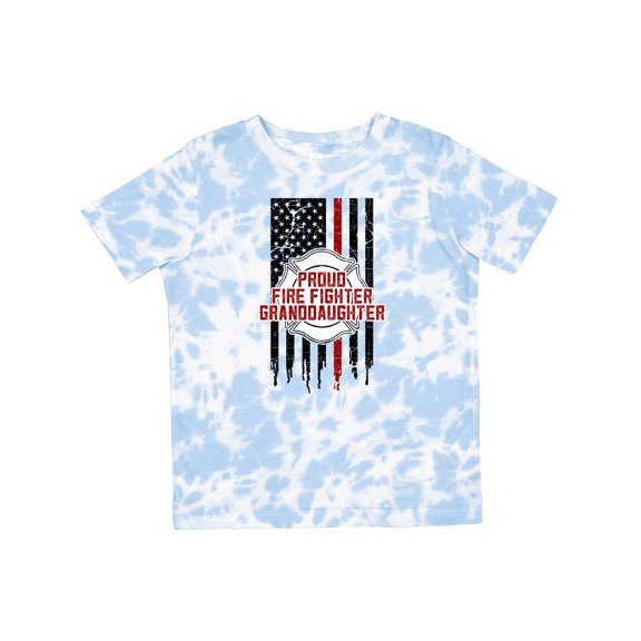 Inktastic Proud Firefighter Granddaughter Girls Toddler T-Shirt