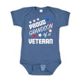 thumbnail image 1 of Inktastic Proud Grandson of a Veteran Veterans Day Boys Baby Bodysuit, 1 of 5