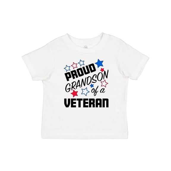 Inktastic Proud Grandson of a Veteran Veterans Day Boys Baby T-Shirt