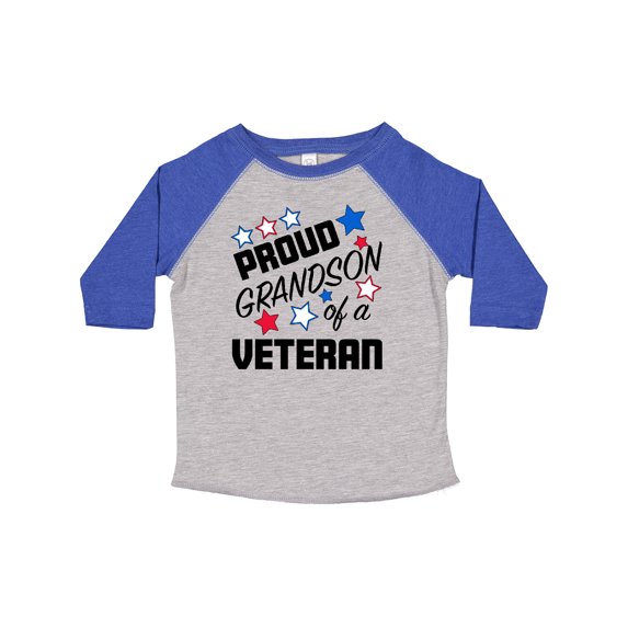 Inktastic Proud Grandson of a Veteran Veterans Day Boys Toddler T-Shirt