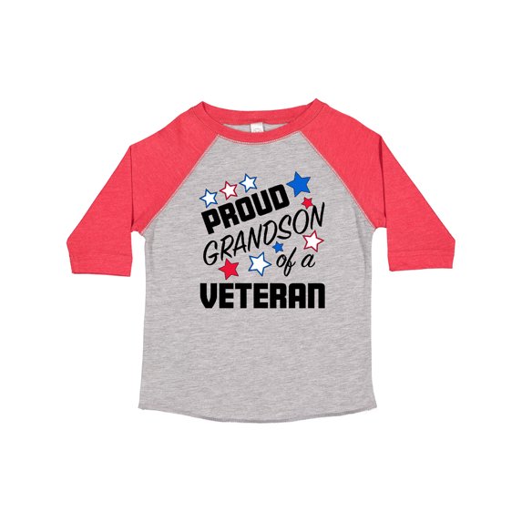 Inktastic Proud Grandson of a Veteran Veterans Day Boys Toddler T-Shirt