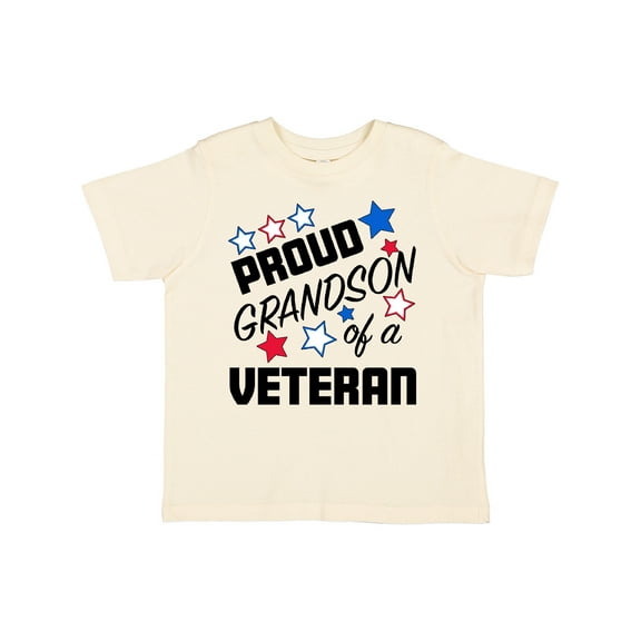 Inktastic Proud Grandson of a Veteran Veterans Day Boys Toddler T-Shirt