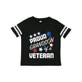 thumbnail image 1 of Inktastic Proud Grandson of a Veteran- Veterans Day Boys Toddler T-Shirt, 1 of 5