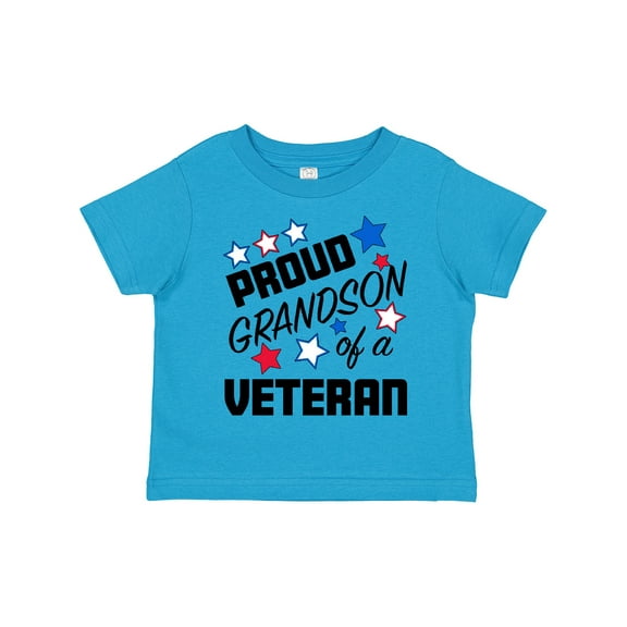 Inktastic Proud Grandson of a Veteran Veterans Day Boys Toddler T-Shirt