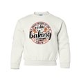 thumbnail image 1 of Inktastic Proud Member of the Baking Crew Youth Sweatshirt, 1 of 4