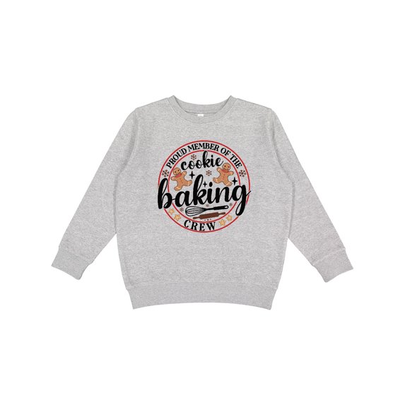 Inktastic Proud Member of the Baking Crew Youth Sweatshirt