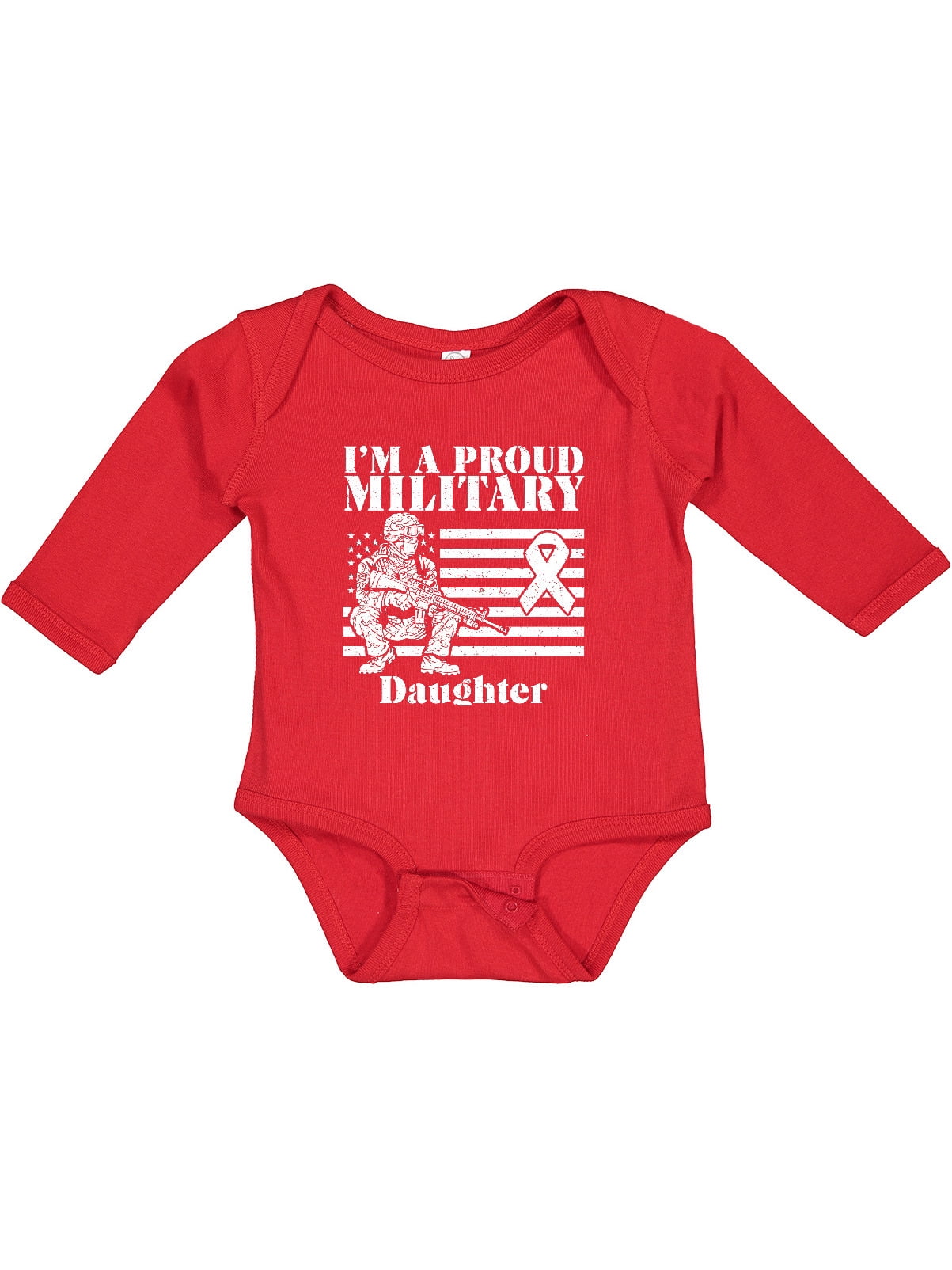 Inktastic Proud Military Nephew Red Friday Baby Bodysuit Patriotic Us Family