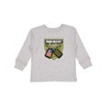 thumbnail image 1 of Inktastic Proud Military Daughter Soldier Hero Girls Long Sleeve Toddler T-Shirt, 1 of 5