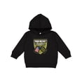thumbnail image 1 of Inktastic Proud Military Daughter Soldier Hero Toddler Hoodie, 1 of 4