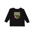 thumbnail image 1 of Inktastic Proud Military Goddaughter Girls Long Sleeve Toddler T-Shirt, 1 of 5