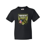 Inktastic Proud Military Godson USA Youth T-Shirt
