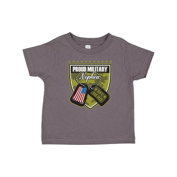 Inktastic Proud Military Nephew Boys Toddler T-Shirt