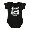thumbnail image 1 of Inktastic Proud Military Nephew Red Friday Boys Baby Bodysuit, 1 of 5