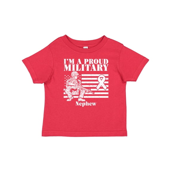 Inktastic Proud Military Nephew Red Friday Boys Toddler T-Shirt