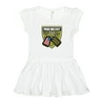 thumbnail image 1 of Inktastic Proud Military Niece Gift Girls Toddler Dress, 1 of 5