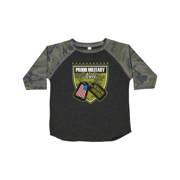 Inktastic Proud Military Niece Gift Girls Toddler T-Shirt
