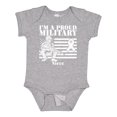 thumbnail image 1 of Inktastic Proud Military Niece Red Friday Girls Baby Bodysuit, 1 of 5