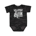 thumbnail image 1 of Inktastic Proud Military Niece Red Friday Girls Baby Bodysuit, 1 of 5