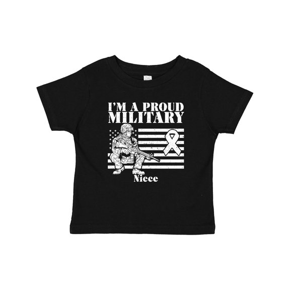 Inktastic Proud Military Niece Red Friday Girls Toddler T-Shirt