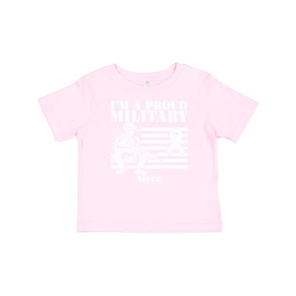 Inktastic Proud Military Niece Red Friday Girls Toddler T-Shirt