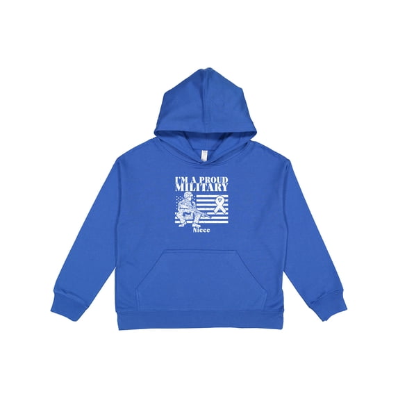 Inktastic Proud Military Niece Red Friday Youth Hoodie Sweatshirt