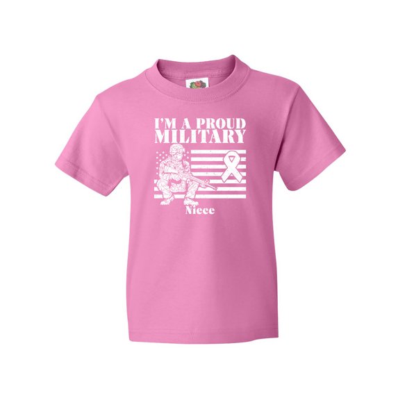 Inktastic Proud Military Niece Red Friday Youth T-Shirt