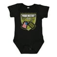 thumbnail image 1 of Inktastic Proud Military Son Boys Camo Flag Boys Baby Bodysuit, 1 of 5